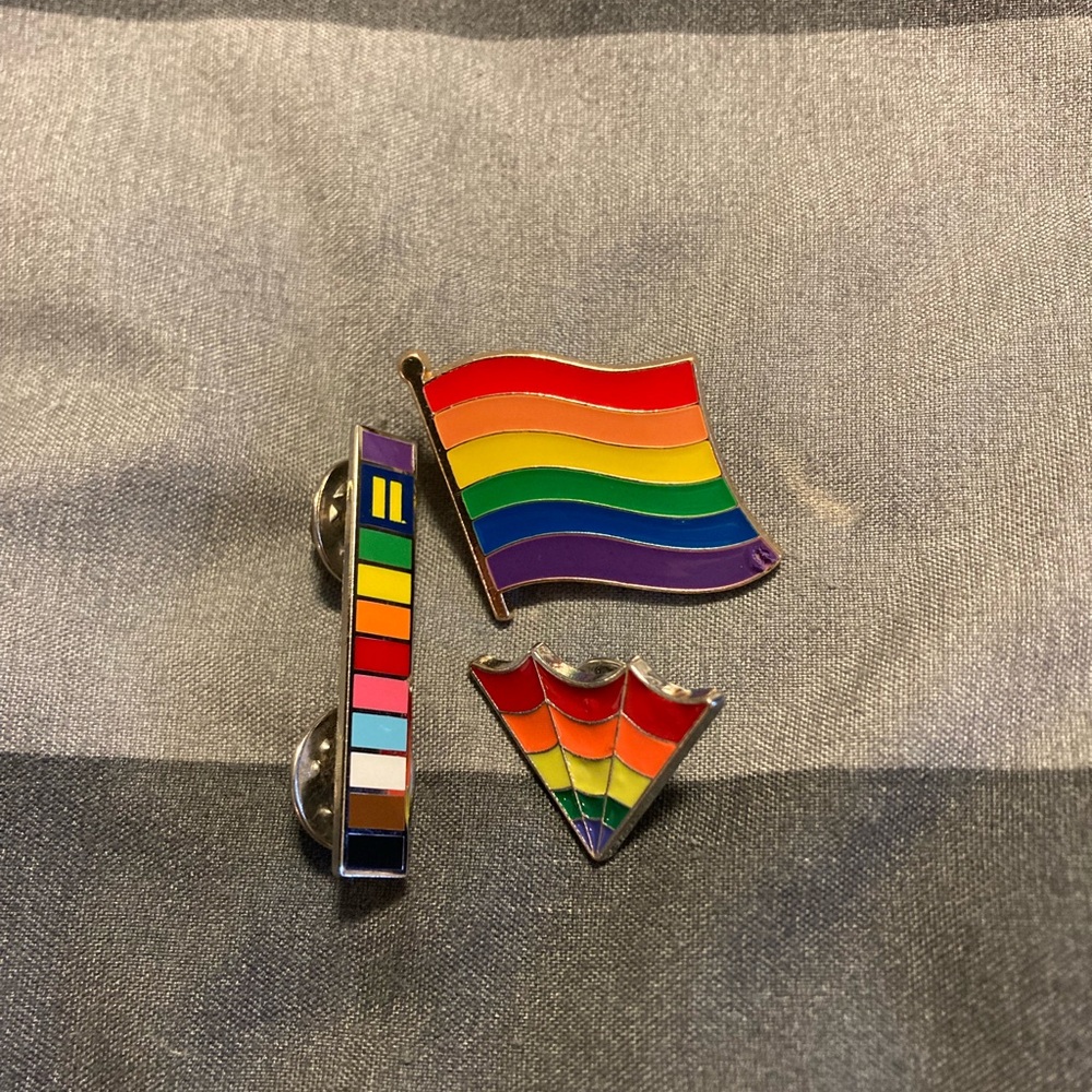 Rainbow Pride Pin Set
